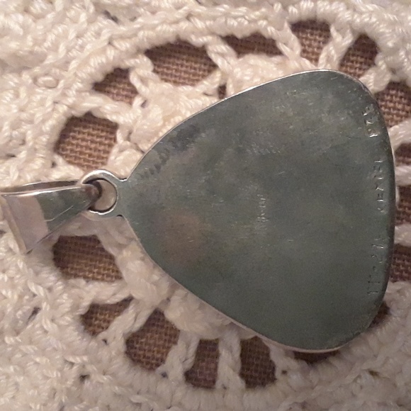 Sterling Mexican Pendant - Picture 2 of 2